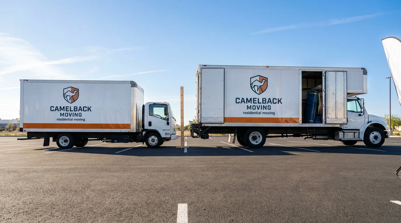 Moving truck size capacity guide in Wisconsin Dells